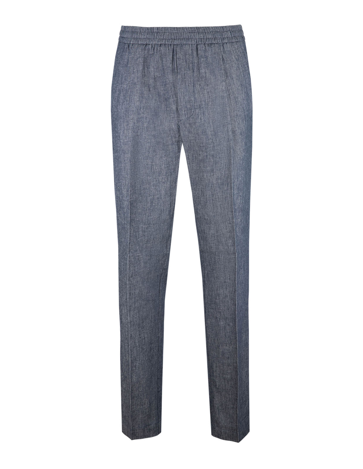 Jared Byxa Linne Bomull Denimblå