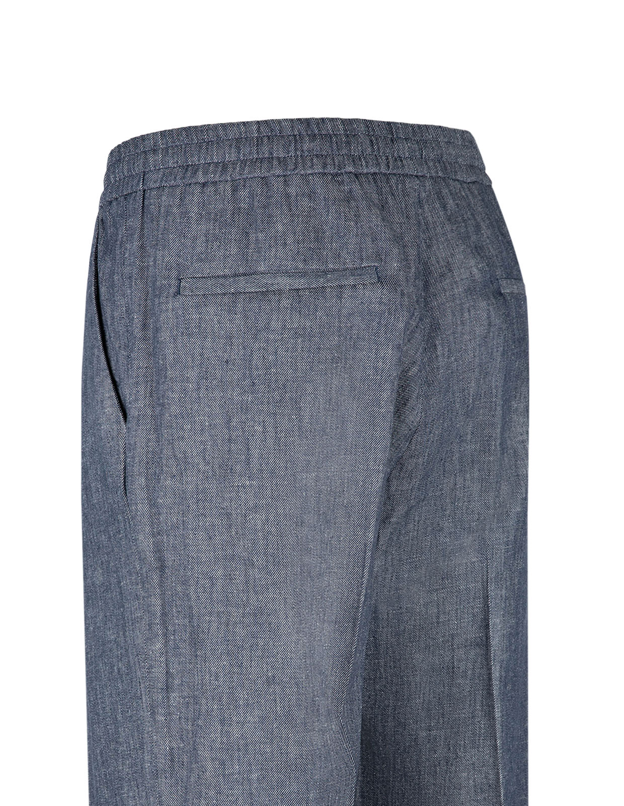 Jared Byxa Linne Bomull Denimblå