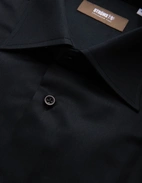 Slim Fit XLÄ Skjorta Bomull Svart