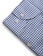 Regular Fit Skjorta Oxford Gingham Blå/Vit