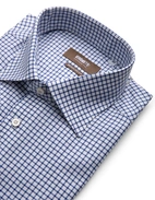 Regular Fit XLÄ Skjorta Oxford Gingham Blå/Vit