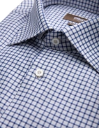 Regular Fit XLÄ Skjorta Oxford Gingham Blå/Vit