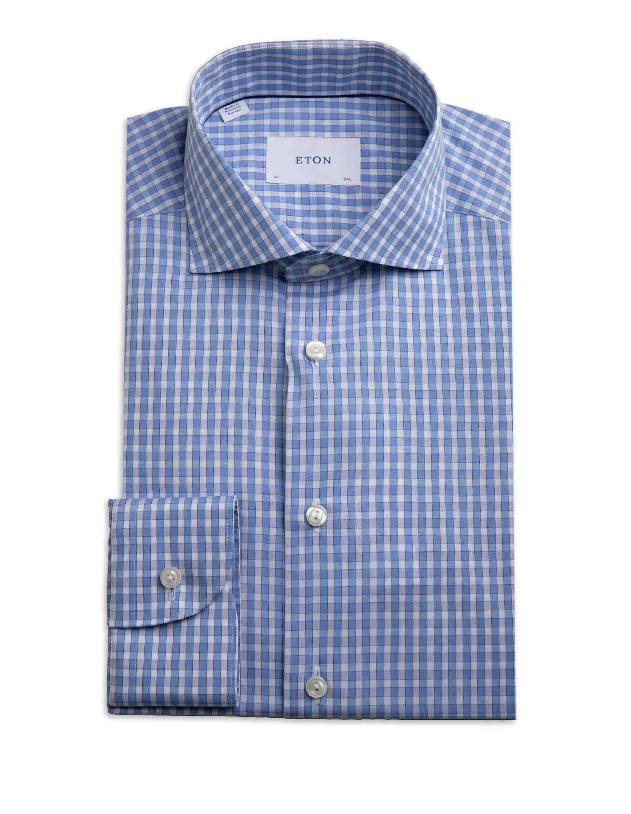 Contemporary Fit  Skjorta Breeze Poplin Rutig