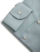 Contemporary Fit Skjorta Poplin Randig Multi