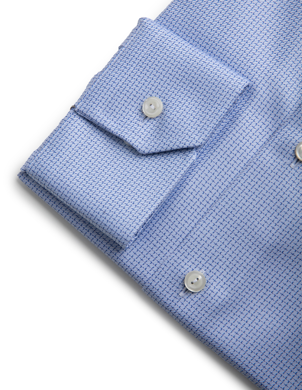 Slim Fit Skjorta Signature Twill Blå