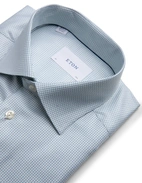 Contemporary Fit Skjorta Signature Twill Grön