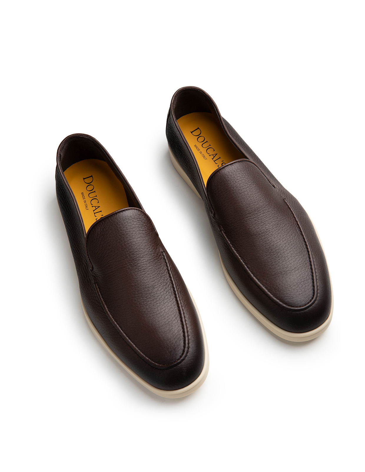 Boat Loafer Sko Hjortläder Brun