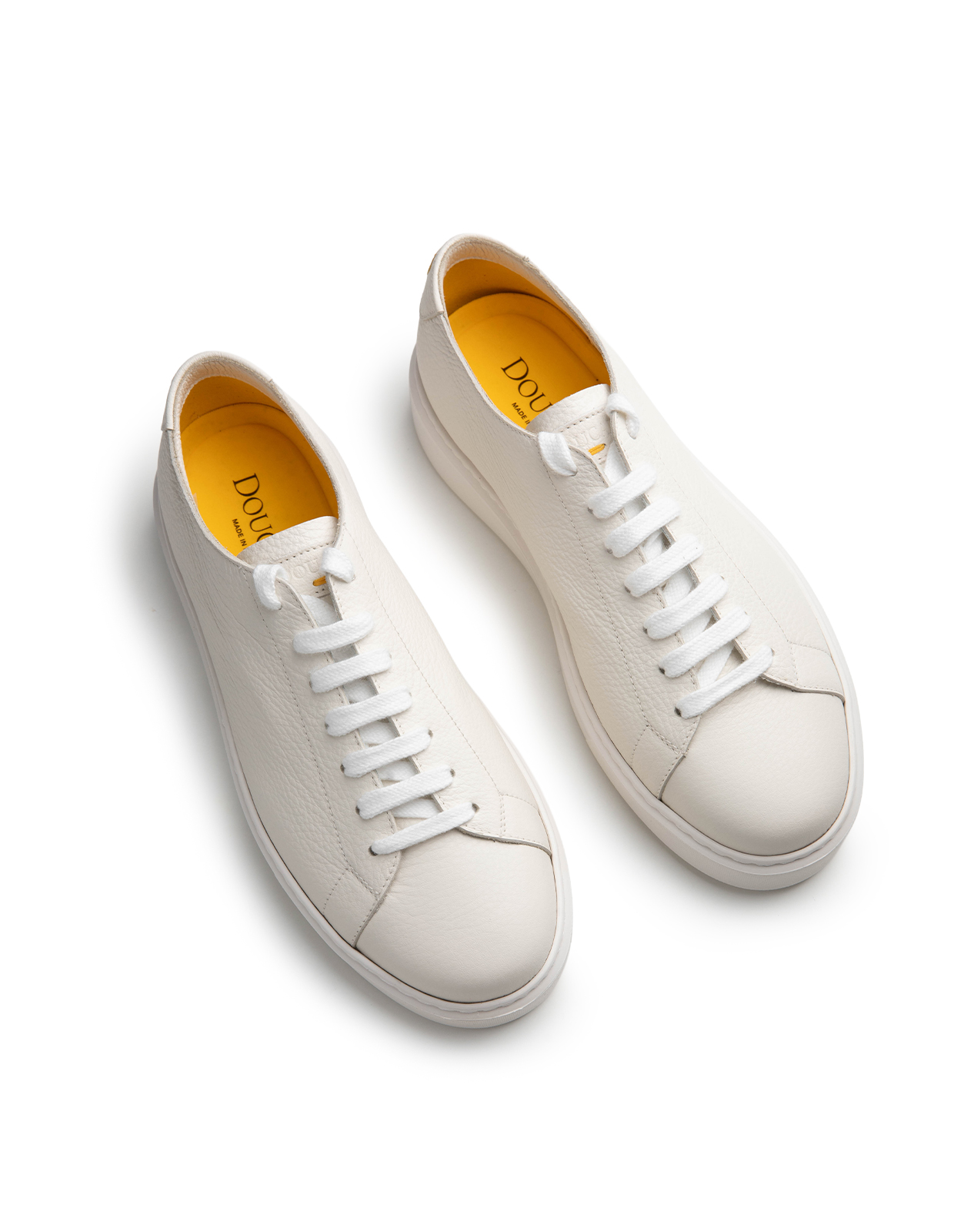 Sneakers Kalvskinn Vit