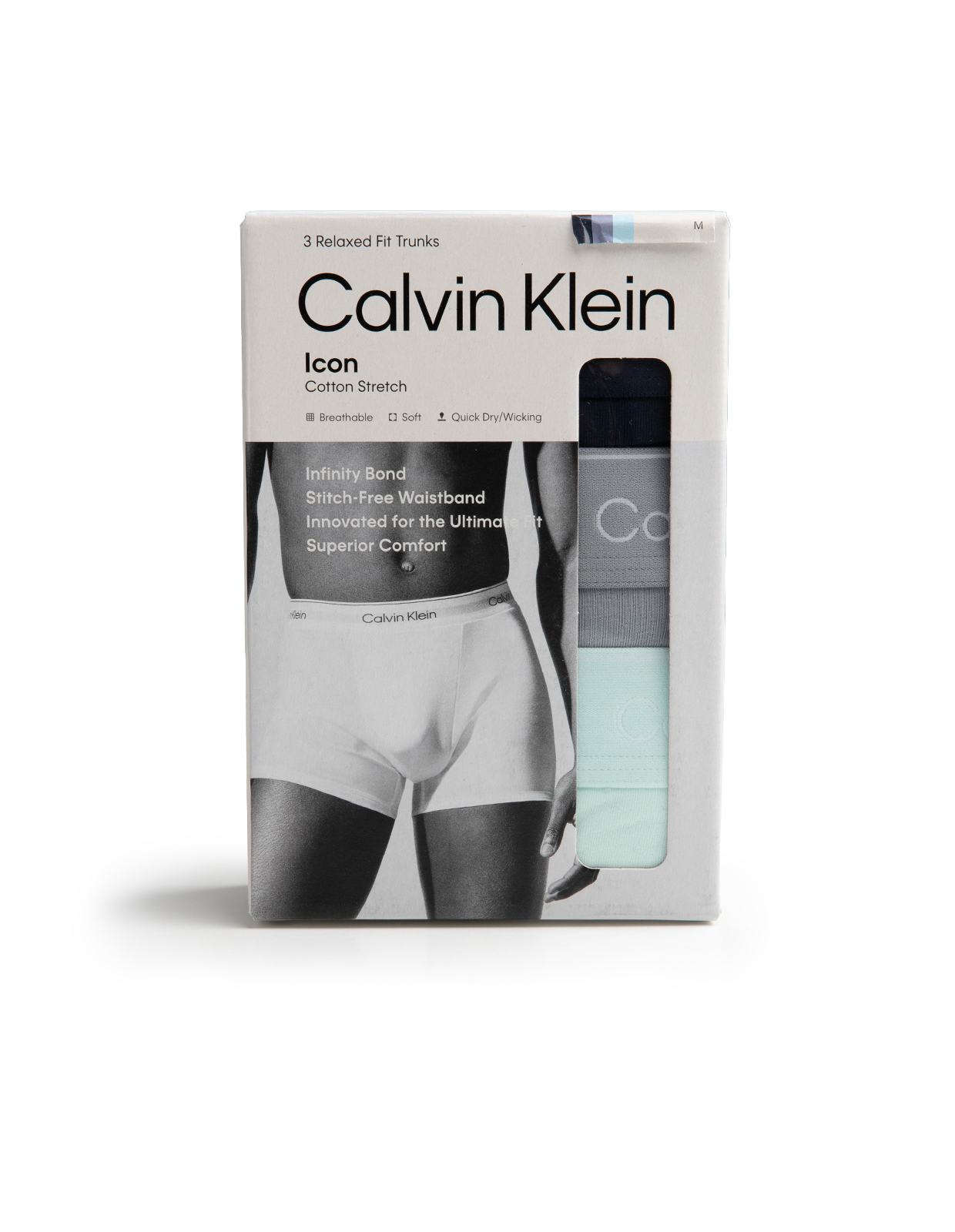 3 Pack Relaxed Runk Flerfärgad