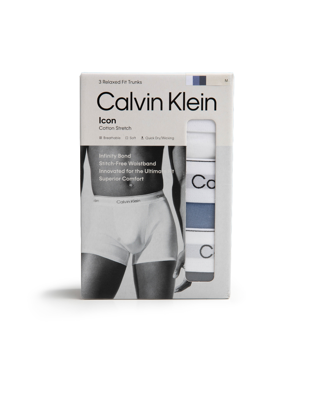 3 Pack Relaxed Trunk Flerfärgad