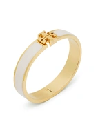 Kira Enamel Armband Guld/Benvit