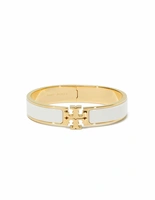 Kira Enamel Armband Guld/Benvit