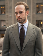 Sartorial Shirt Slub Cotton Vit 40