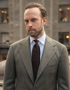 Sartorial Jacket Covert Ull Mörkbeige 48