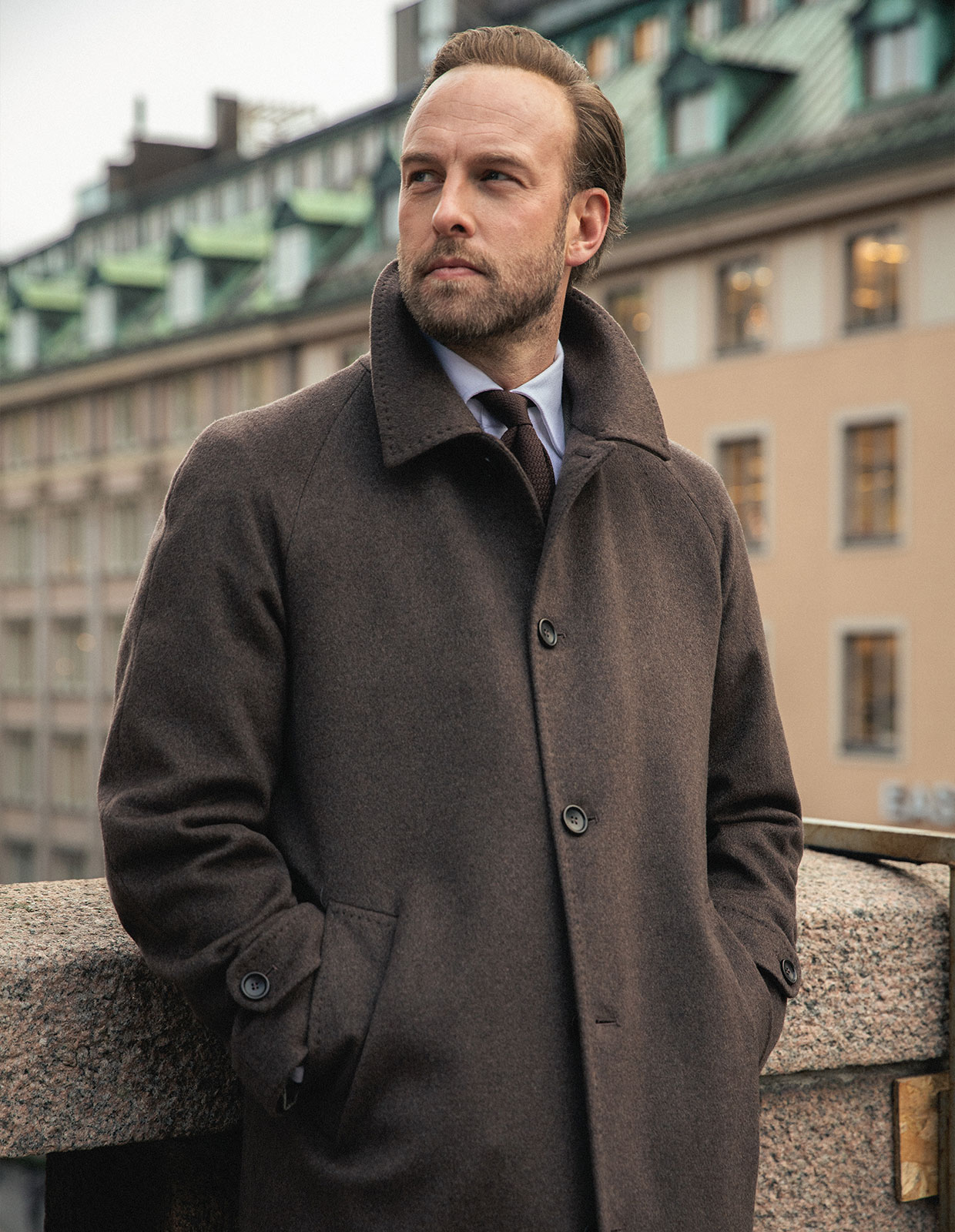 Sartorial Raglan Rock Cashmere