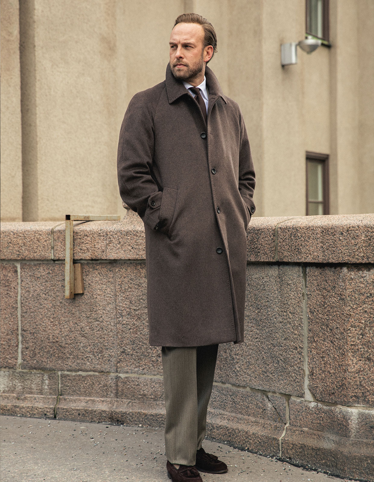 Sartorial Raglan Rock Cashmere