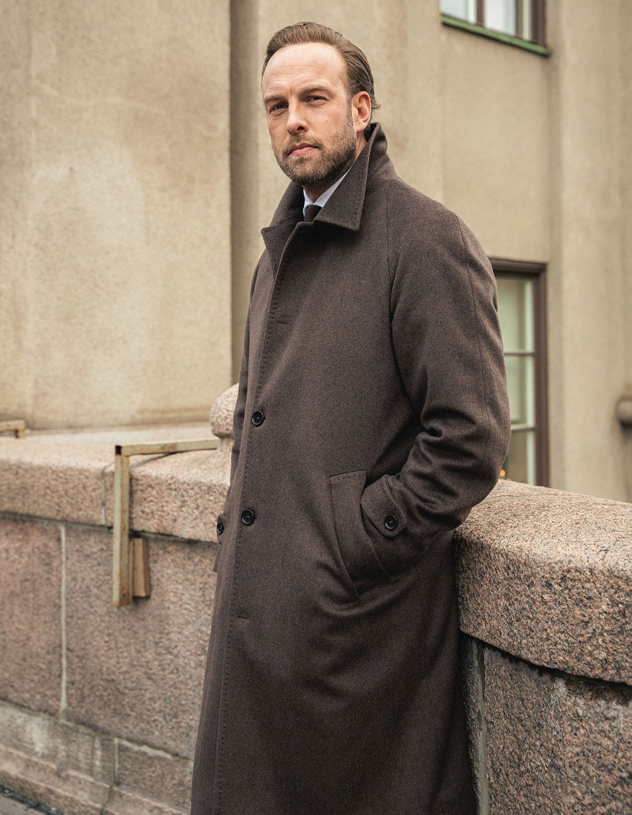 Sartorial Raglan Rock Cashmere