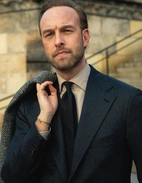 Sartorial Shirt Lättviktsbomull Mörkbeige