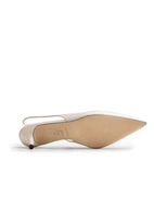 Eleanor Slingback Sko Benvit