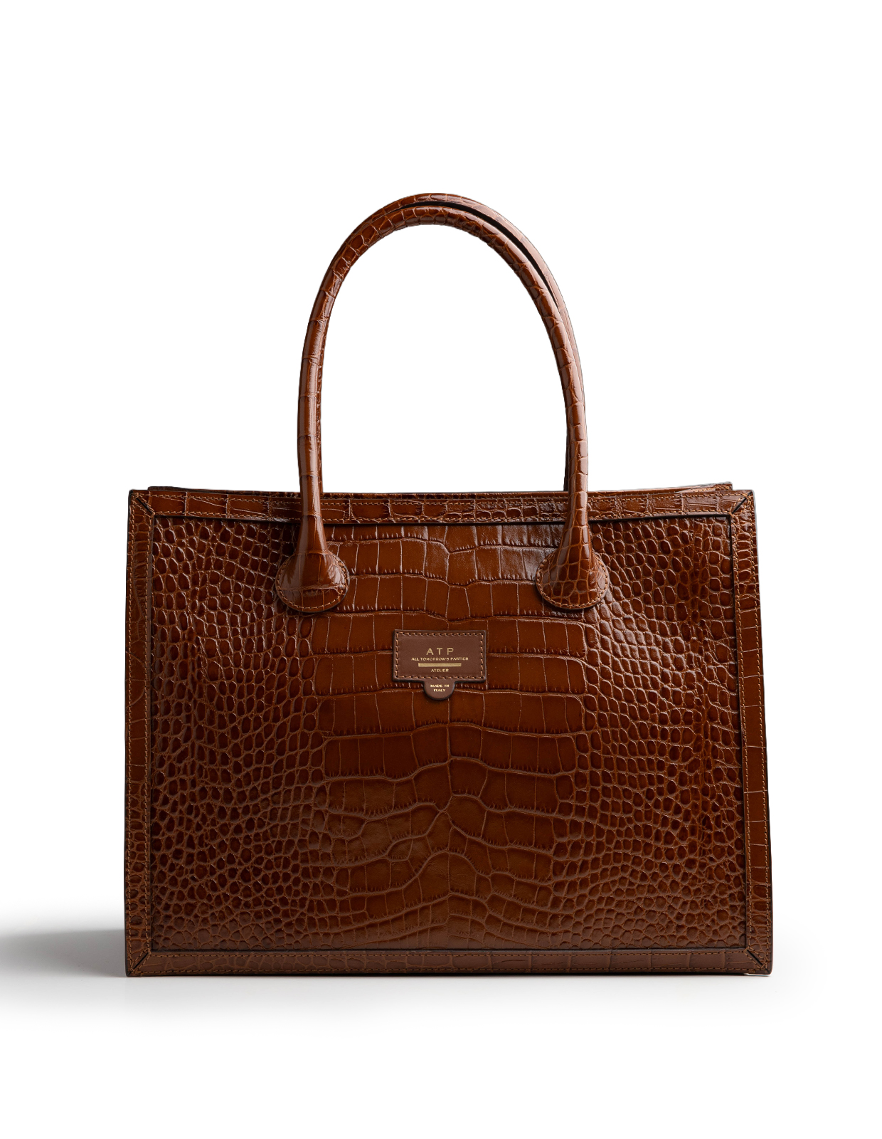 Montefalcione Väska Läder Brun One Size