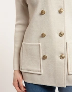 Victoria Cardigan Ljusbeige