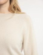 Shirin Tröja Cashmere Ljusbeige