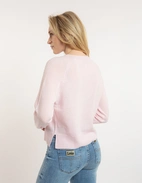 Shirin Tröja Cashmere Ljusrosa