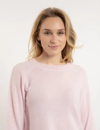 Shirin Tröja Cashmere Ljusrosa