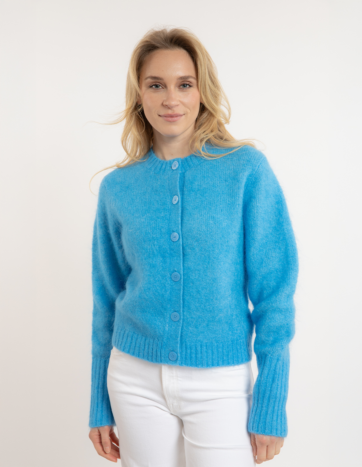 Leonie Cardigan Blå