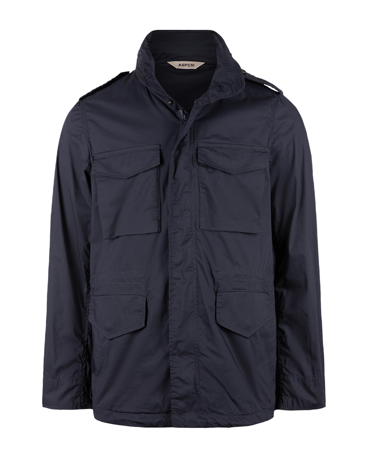 Field Jacket Bomull Nylon Navy