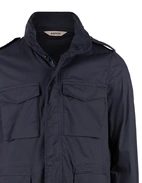 Field Jacket Bomull Nylon Navy