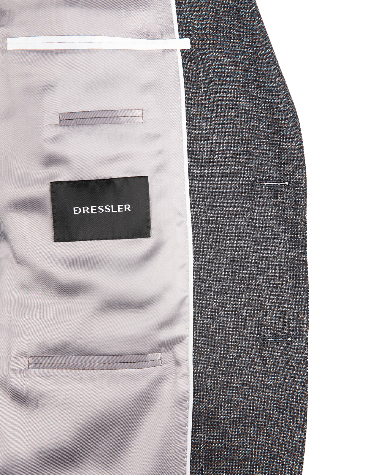 Merano Kavaj Ull Linne Grå 56