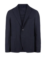 Sawyer Blazer Jersey Marinblå