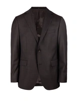 Sean Kostymkavaj Mix & Match Ull Brun