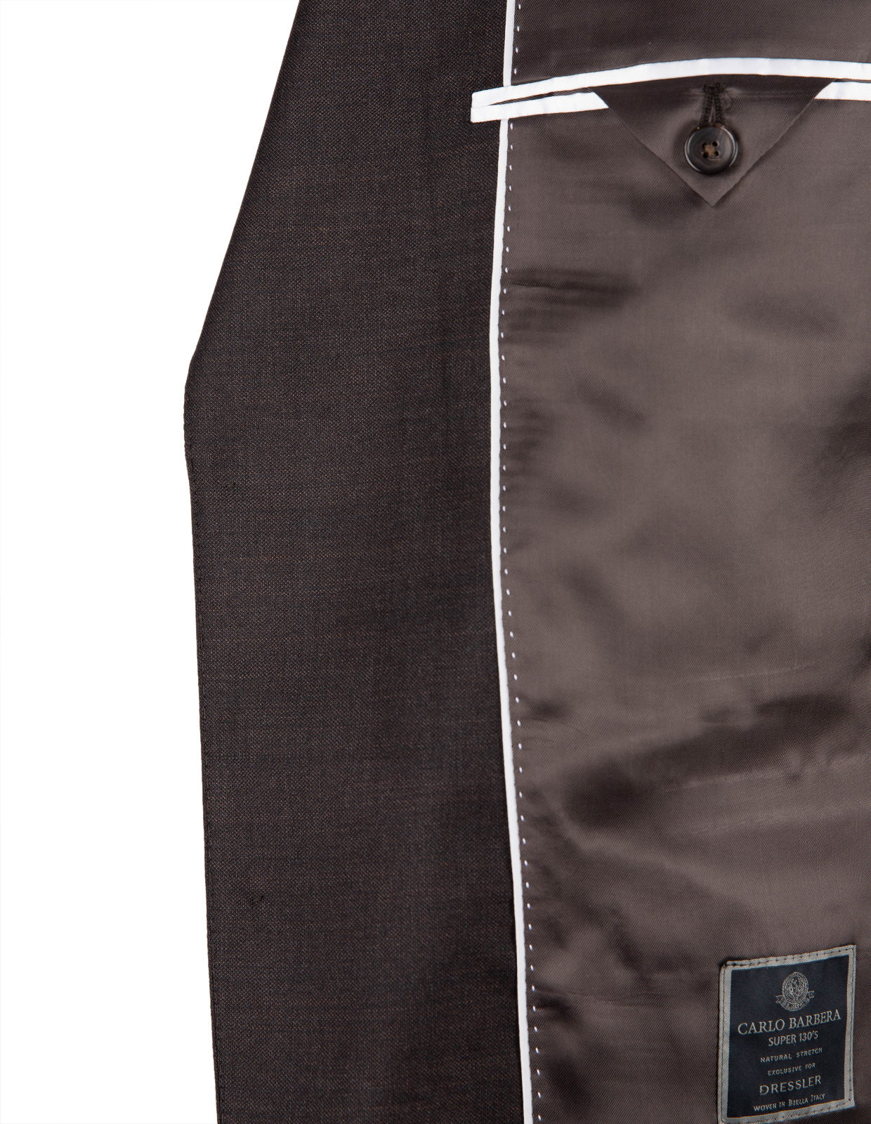 Sean Kostymkavaj Mix & Match Ull Brun