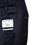 Justin Kavaj Linne Mörkblå