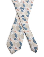 Slips Siden Tryckt Mönster Beige Flerfärgad One Size