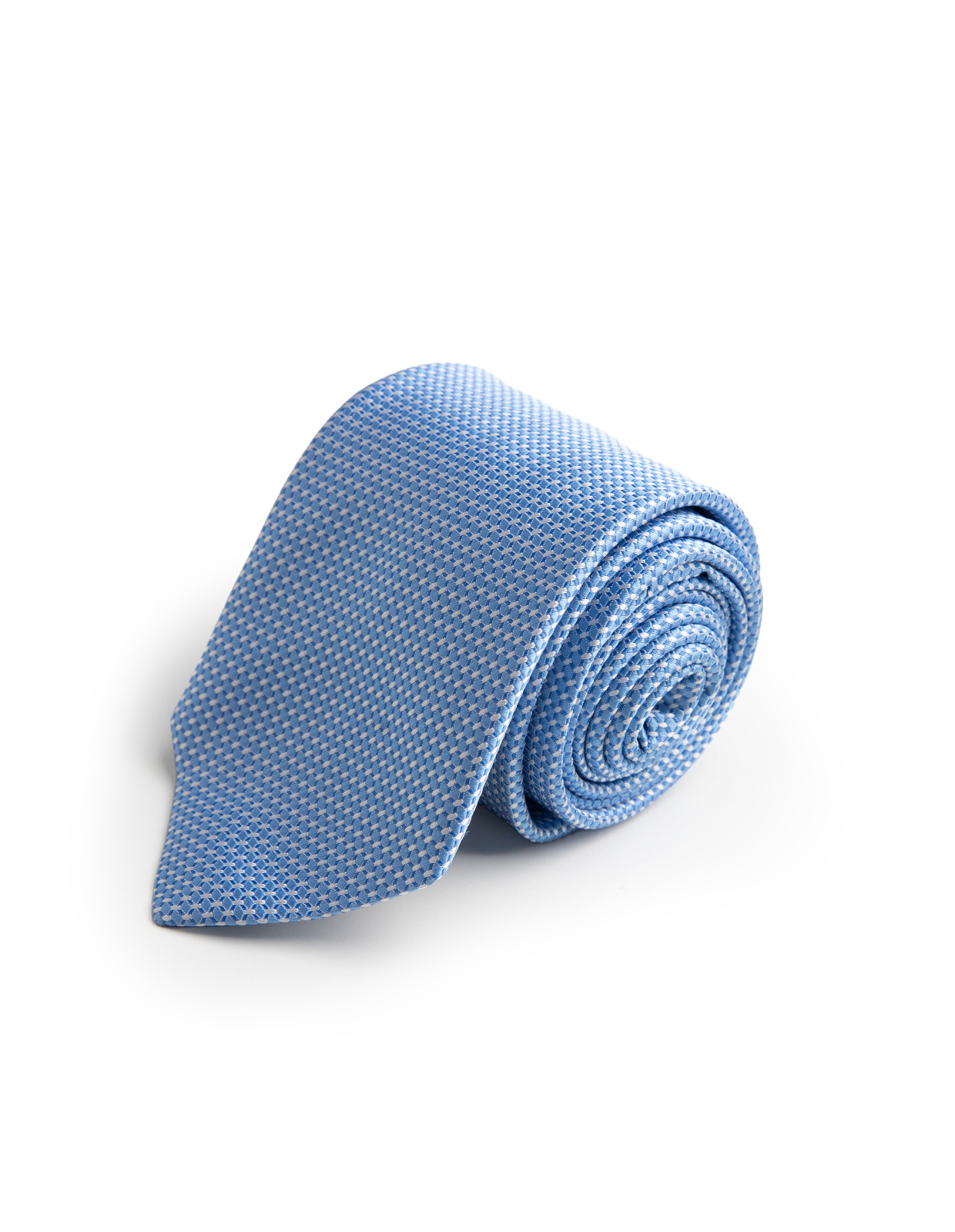 Slips Siden Vävd Ljusblå One Size