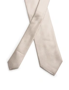 Slips Siden Vävd Beige One Size