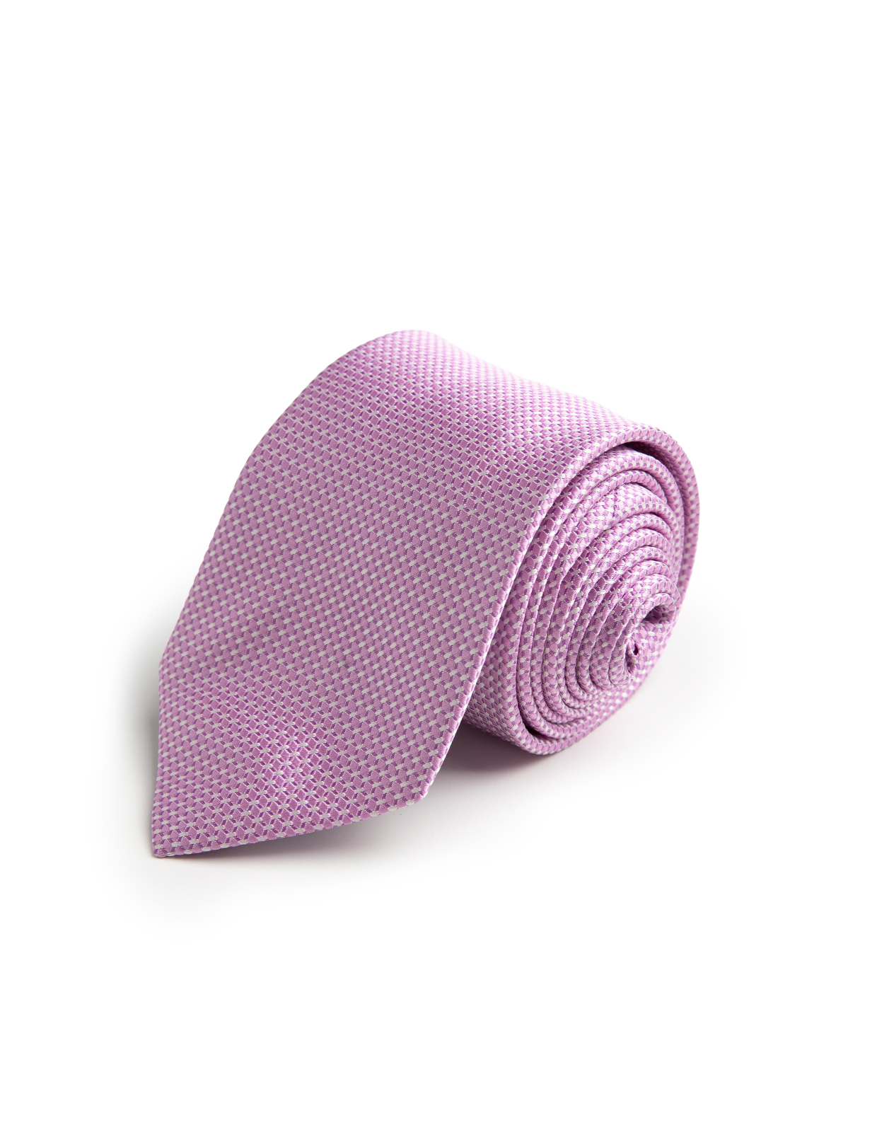 Slips Siden Vävd Rosa One Size