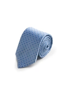 Slips Siden Vävd Mellanblå