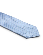 Slips Siden Vävd Mellanblå