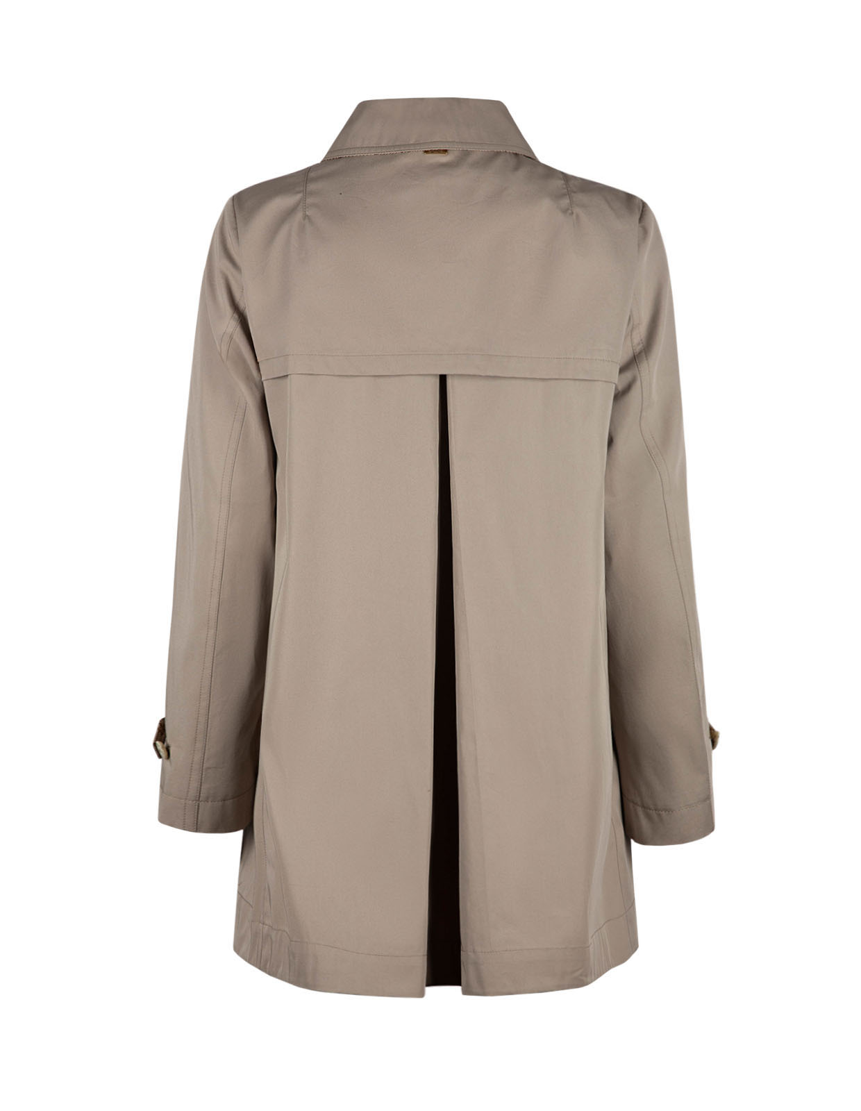 Trenchcoat A-linjeformad Mörkbeige
