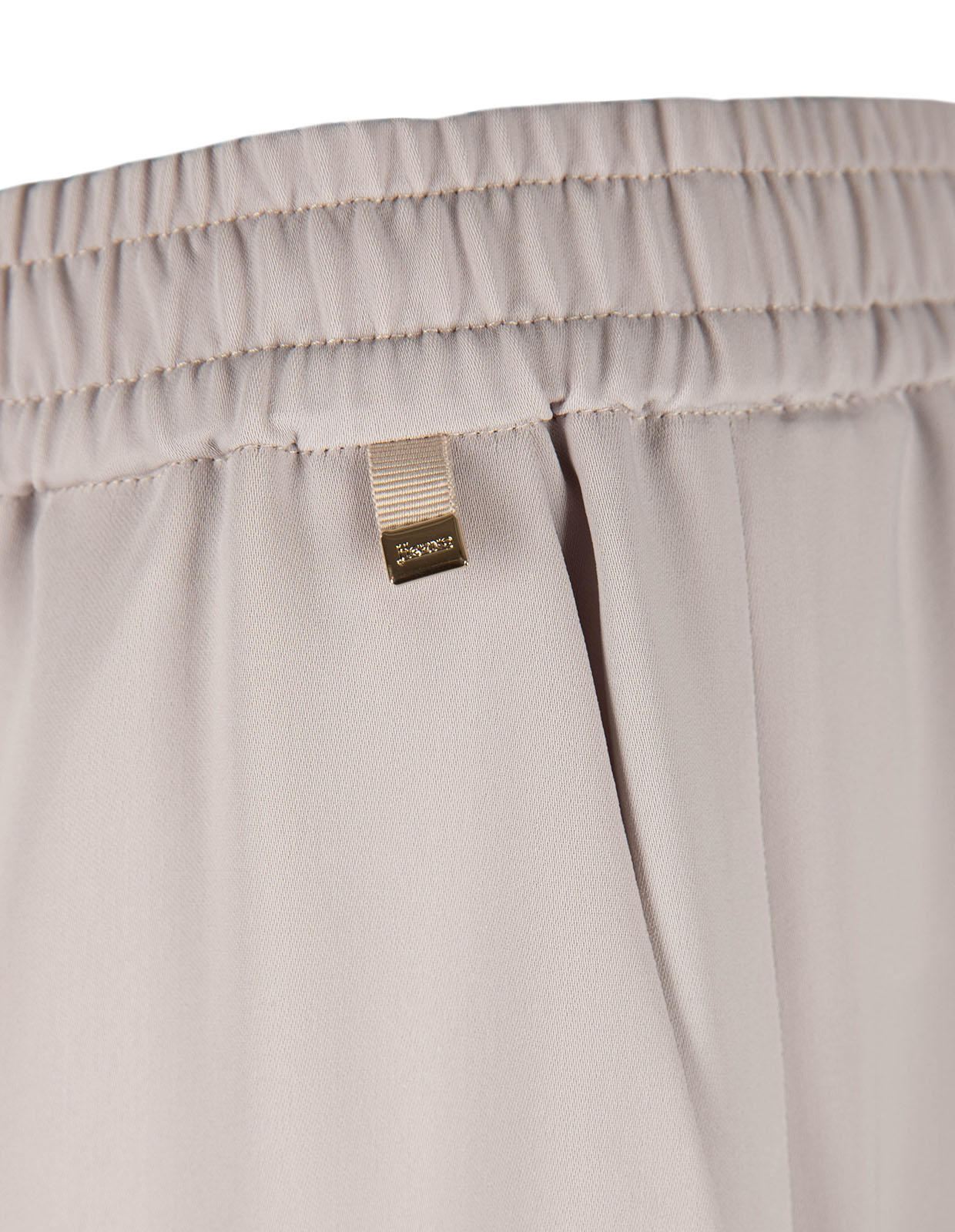 Satin Byxa Ljusbeige
