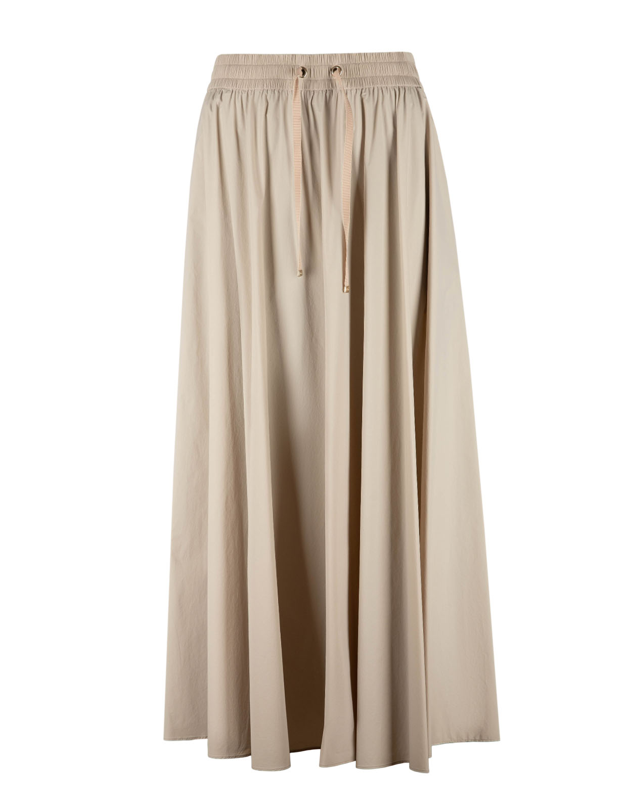 Lång Kjol Ljusbeige 42