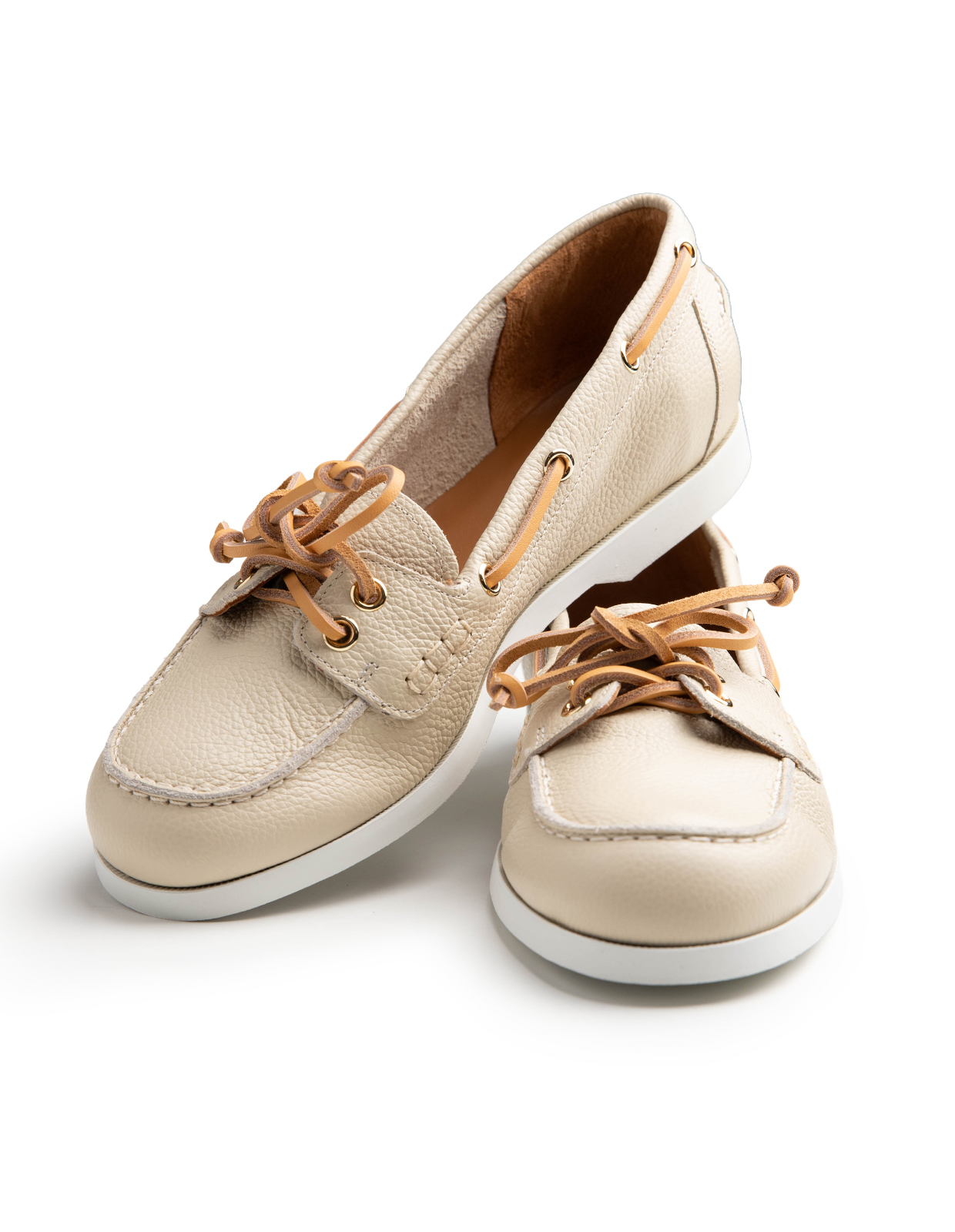 Nesso Seglarskor Ljusbeige