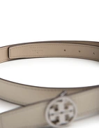 Miller Vändbart Bälte Silver/Vit/Beige