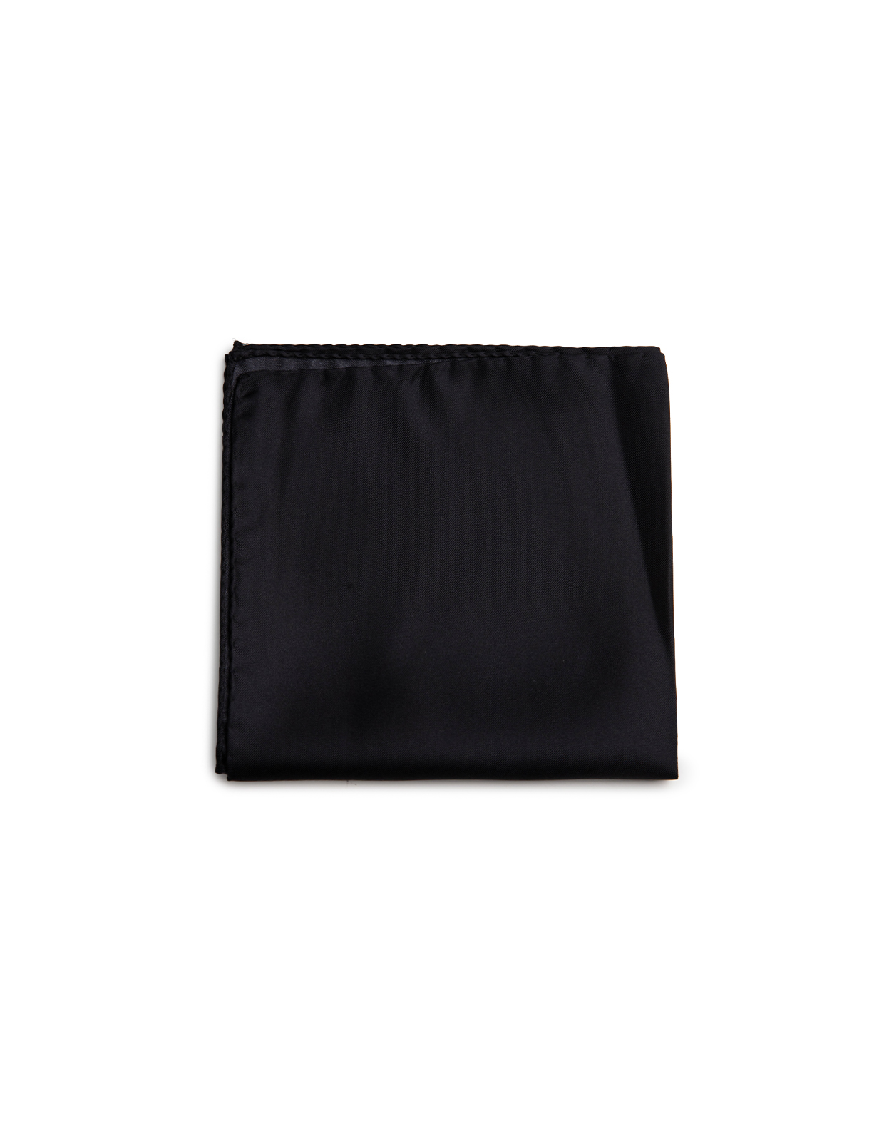 Ficknäsduk Siden Svart One Size