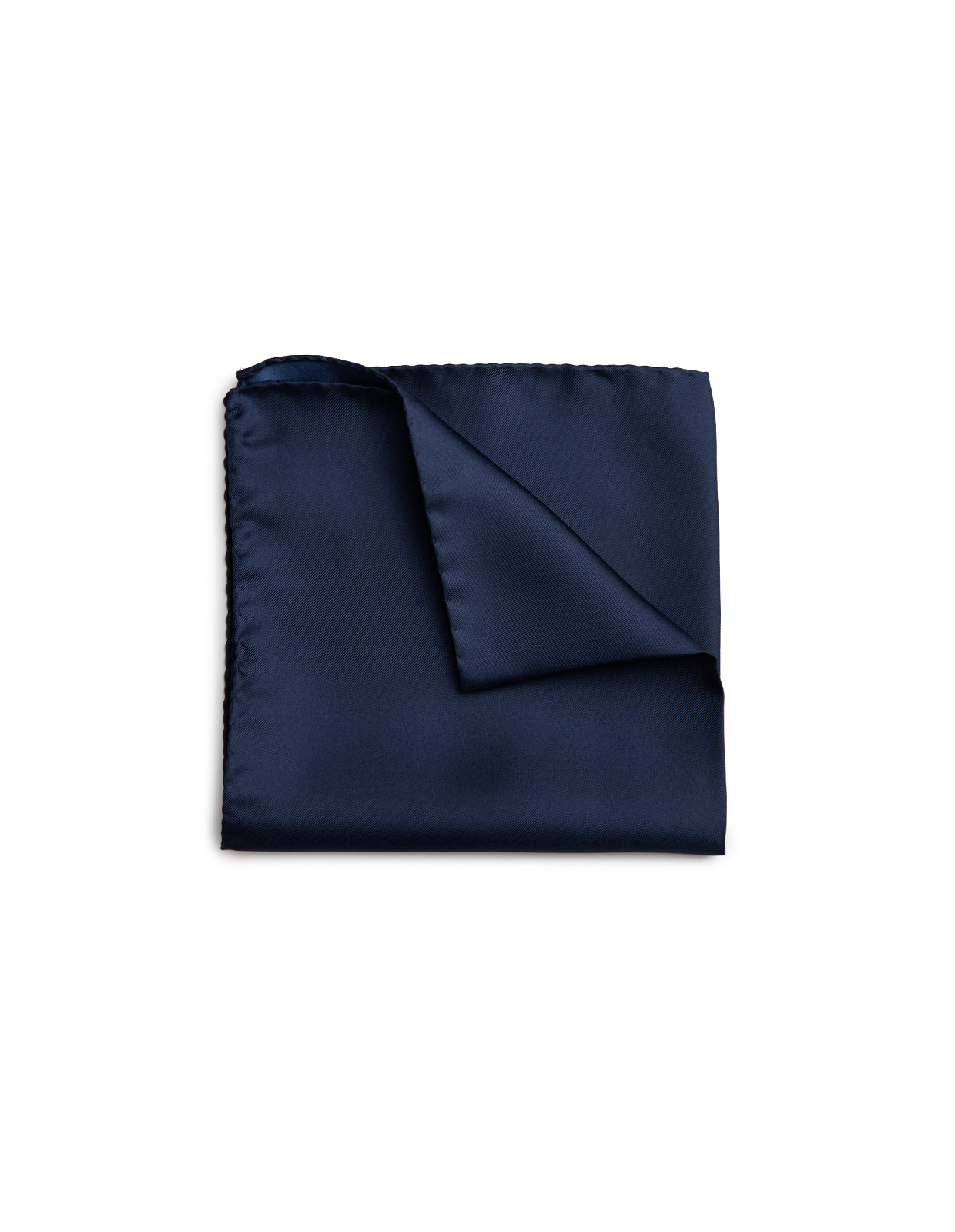 Ficknäsduk Siden Mörkblå One Size