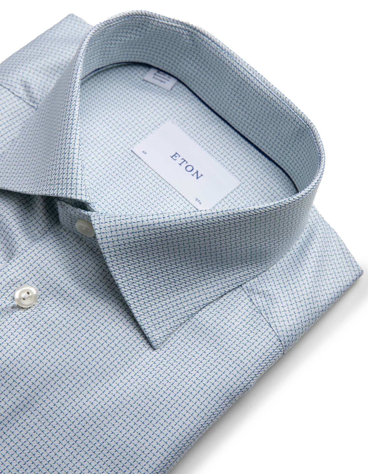 Slim Fit Skjorta Signature Twill Ljusgrön